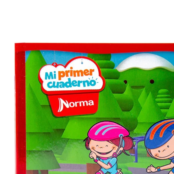 CUADERNO PREESC. RAYITAS B NORMA 526550 10MM COS.72H PZA